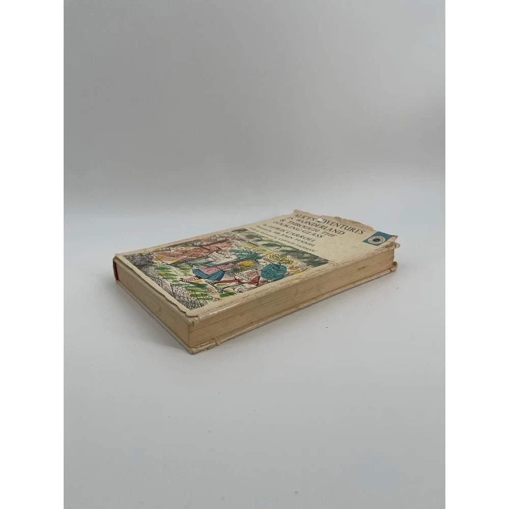 VTG Alice's Adventures In Wonderland & Through The Looking-Glass HC‎ 1963 USA